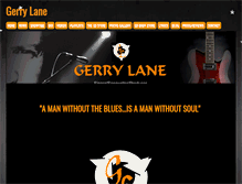 Tablet Screenshot of gerrylanemusic.com